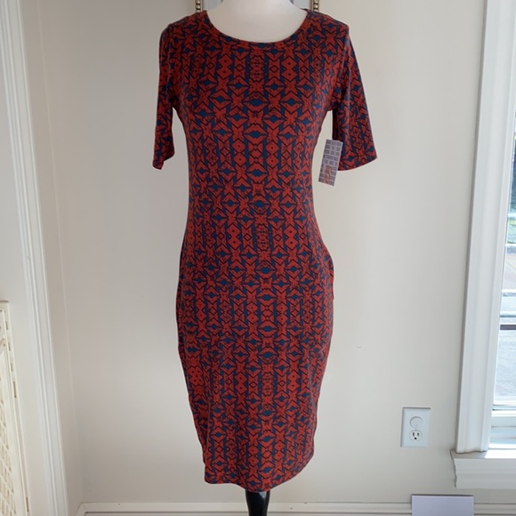 • Lularoe Julia Dress • - Picture 3 of 5